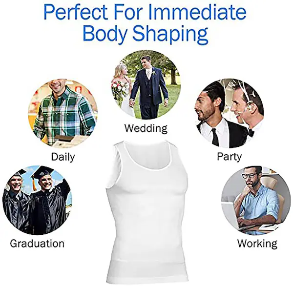 Men Slimming Vest Body Shaper